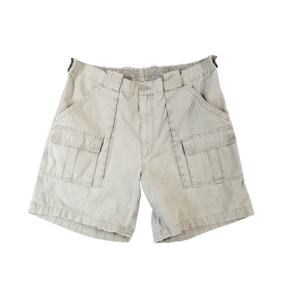 Weekender‎ cargo hiking shorts men's 38x7.5 khaki green comfort waist outdoor